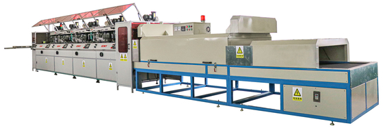 Thermosetting Ink Baby Feeder Bottle Screen Printer With IR Curing Machine