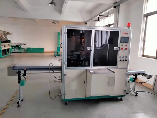 LED UV Curing Jars And Caps 1 Color Screen Printer Machine Printing Speed 60pcs/Min
