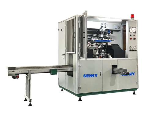Cosmetic Caps Border Printing Machine One Color Servo Silk Printing Machine Supplier