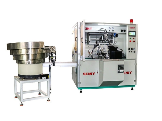 Syringe Barrel Printer Industrial Tube Screen Printing Machine With Automatic Feeding