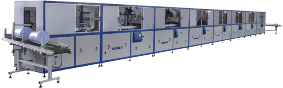 Multicolor Plastic Round Bucket Fully Automatic Screen Printing Machine 18pcs/Min