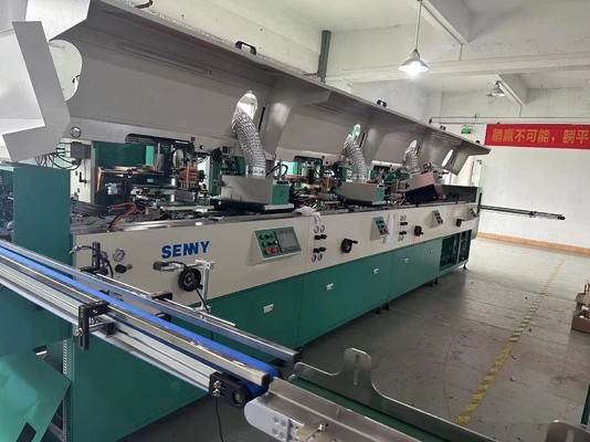 Fully Automatic Modular Bottle Screen Printer for Round Containers