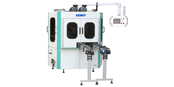 1-Color Screen Printing Machine for Round Caps in Cosmetic Industry