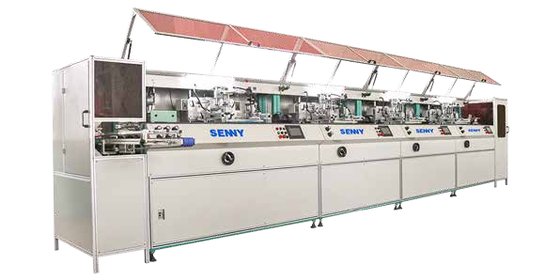 Plastic Bottle Servo-Driven Screen Printer PLC Control System  70pcs/Min