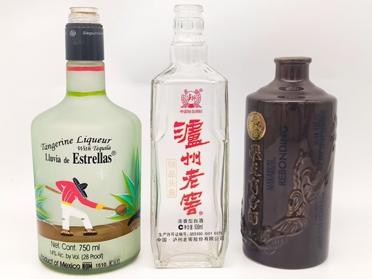 1-6 Colors Bottle Screen Printer With IR Curing For Glass Bottle 40pcs/Min