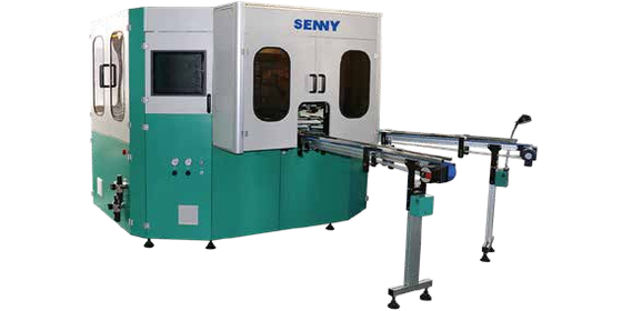8 Work Station Auto Hot Stamping Machine For Small Container Printing 45pcs/Min