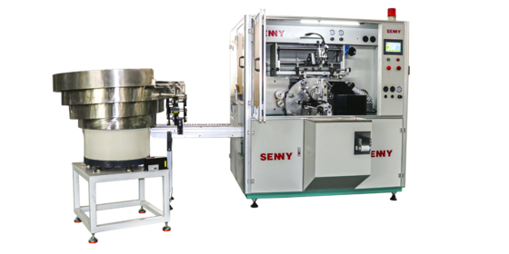 8 Work Station 1 Color Fully Automatic Screen Printing Machine For Syringe/Eyebrow Pencil