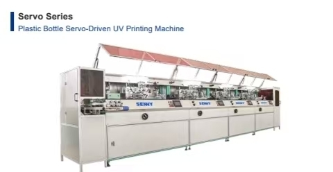 1-8 Color 70 Pcs/Min Servo-Driven Plastic Bottle UV Printing Machine