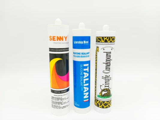 8-Color 80 Pcs/Min Automatic Sealant Tube UV Printing Machine