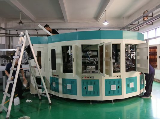 6 Color 360-Degree Fully Automatic Bottle Screen Printer For Plastic Metal Glass