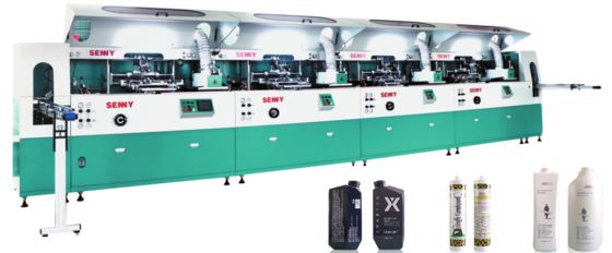 Plastic Bottle 1-8 Color 85 Pcs/Min Automatic UV Printing Machine