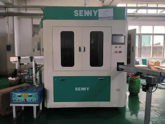 5-color 85 pcs/min CNC soft tubes UV screen printing machine