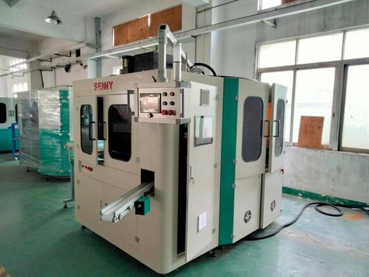 1+4 color Servo motor CNC Soft tubes UV Screen printing machine