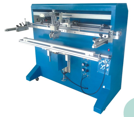 1000X250mm 600pcs/Hr SA1200-D2 Semi Automatic Screen Printing Machine For Bucket