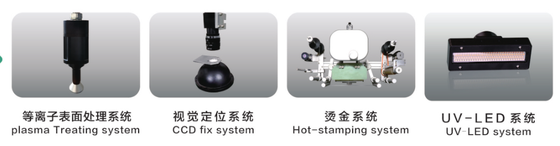 SRS 350v 50/60HZ 6-7bar Servo-drive auto screen printing machine Up to 45pcs/min