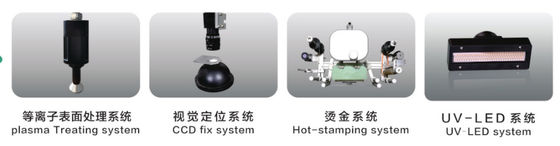 5 Station 6000pcs/Hr Bottle Screen Printing Equipment 300x250mm