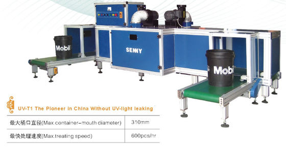 SGS Printing Curing Machine , 600pcs/Hour Auxiliary Machine For Bucket