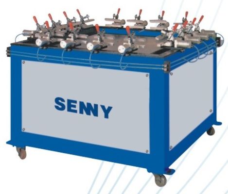Screen Printing Stretching Machine , 750X750mm Pneumatic Screen Stretcher