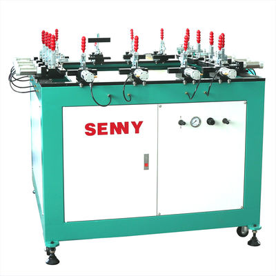 Screen Printing Stretching Machine , 750X750mm Pneumatic Screen Stretcher