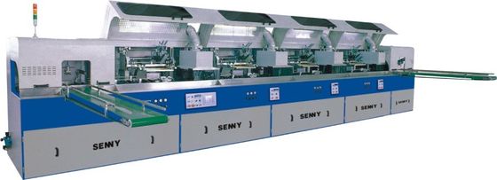 380V 25KW Flat Screen Printing Machine High Speed For Oil Drums