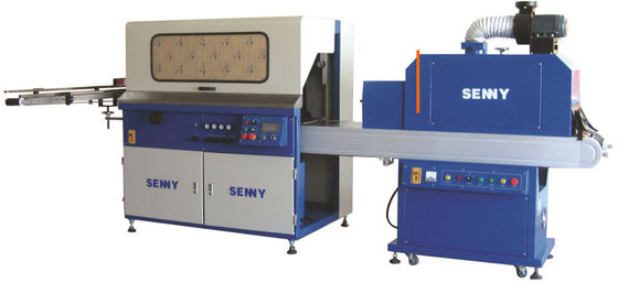 Single Colour Screen Printing Machine , 4200pcs/Hr Fully Auto Screen Printer