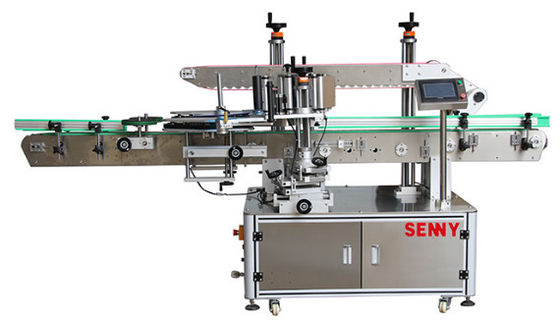 Auto 100pcs/Minute Double Side Sticker Labeling Machine SGS Approved