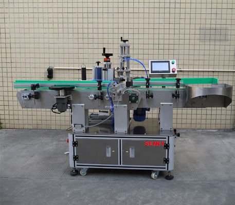 SGS Automatic Sticker Labelling Machine , 15pcs/Min Auto Label Applicator