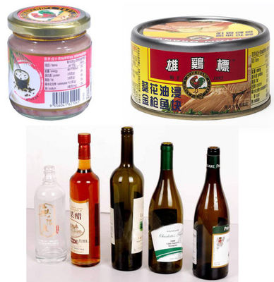 0.6mpa 1.5KW Auto Sticker Labeling Machine For Round Bottle