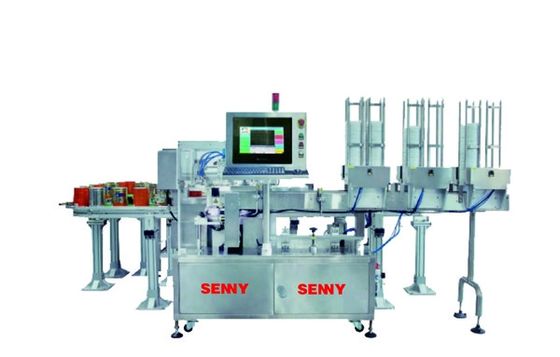 GMP CDD Detection Can Capping Machine For Milk Powder 60-80 Pieces / Min