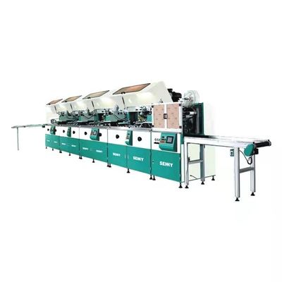 Linear Type Multicolor Auto Screen Printer For Glass Bottle