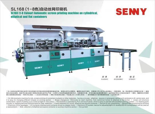 80 pcs/Min 8 colors Fully Automatic Screen Printing Machine