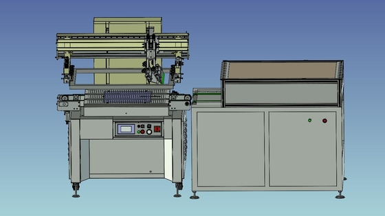 220V 50HZ Circuit Board Flat Printing Machine With Servo Lift