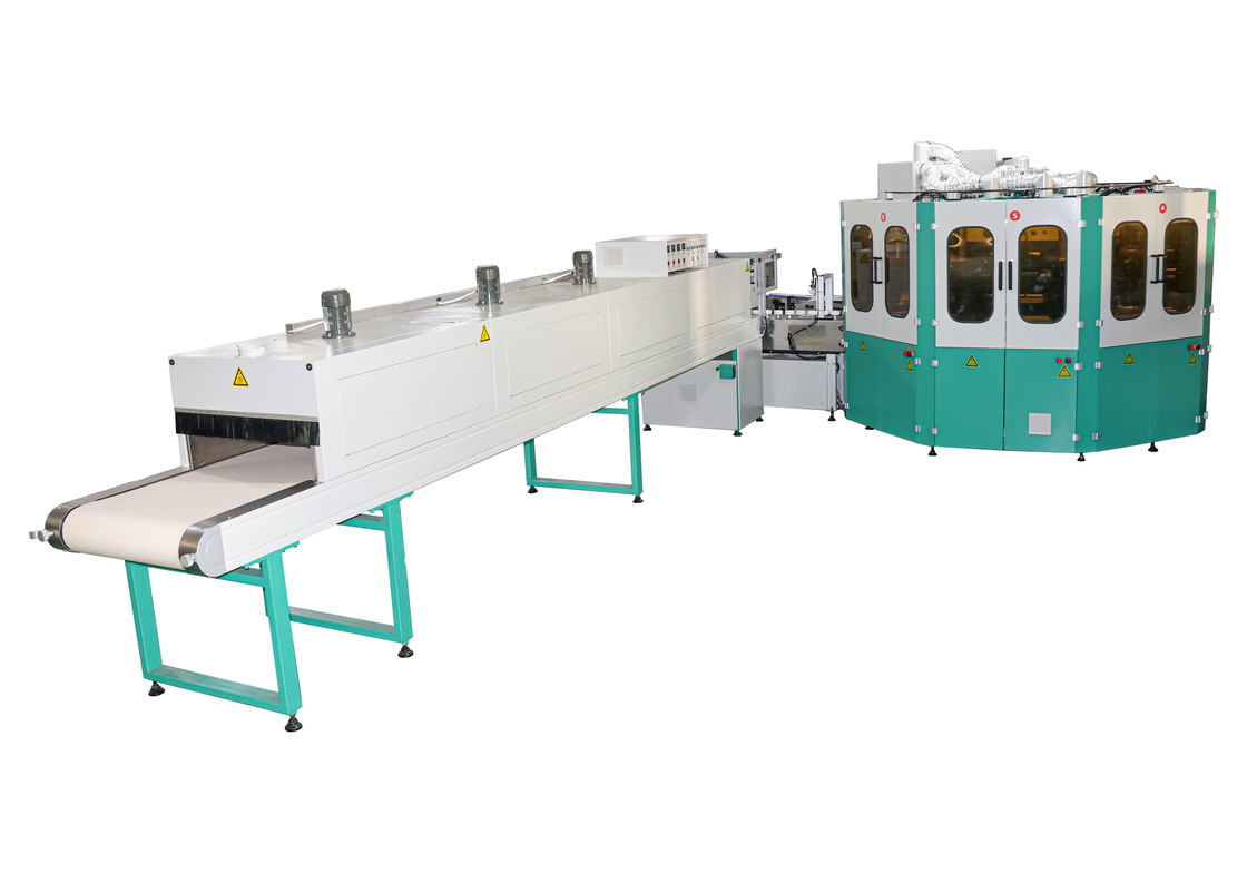 1-6 Colors CNC Screen Printer With IR Curing For Baby Feeder Bottles And Sippy Cups