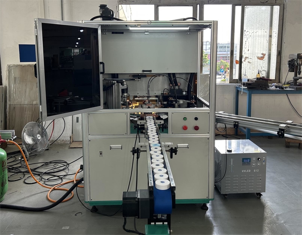 Flat Surface Caps Printing Machine Screen Printer 1-3 Colors Speed 50pcs Per Min