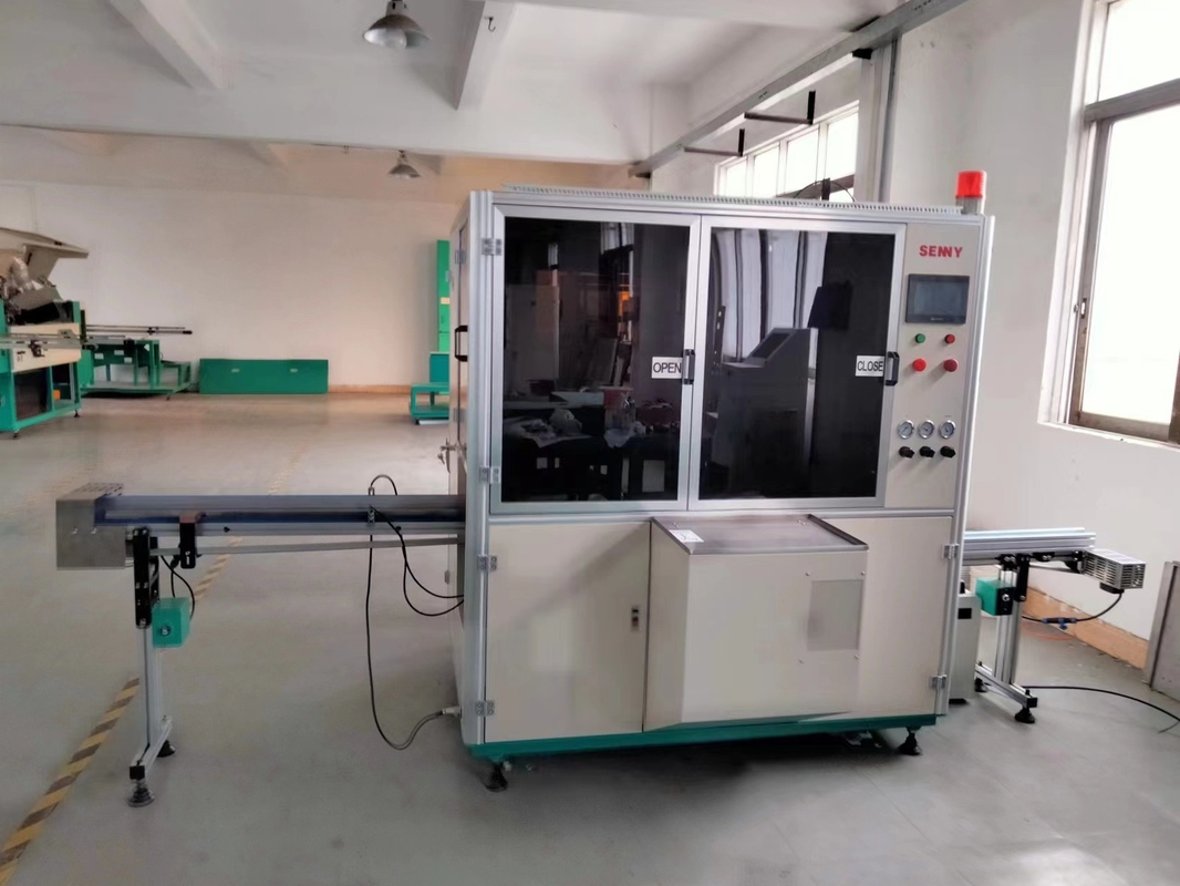 LED UV Curing Jars And Caps 1 Color Screen Printer Machine Printing Speed 60pcs/Min