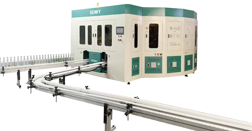 Glass Bottle 6-color Hot Stamping Machine IR+UV  Screen Printing Machine