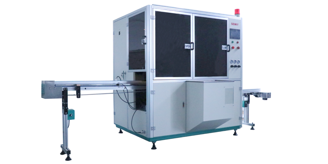 1-Color 50 Pcs/Min Automatic Jars And Bottle Caps UV  Screen Printing Machine