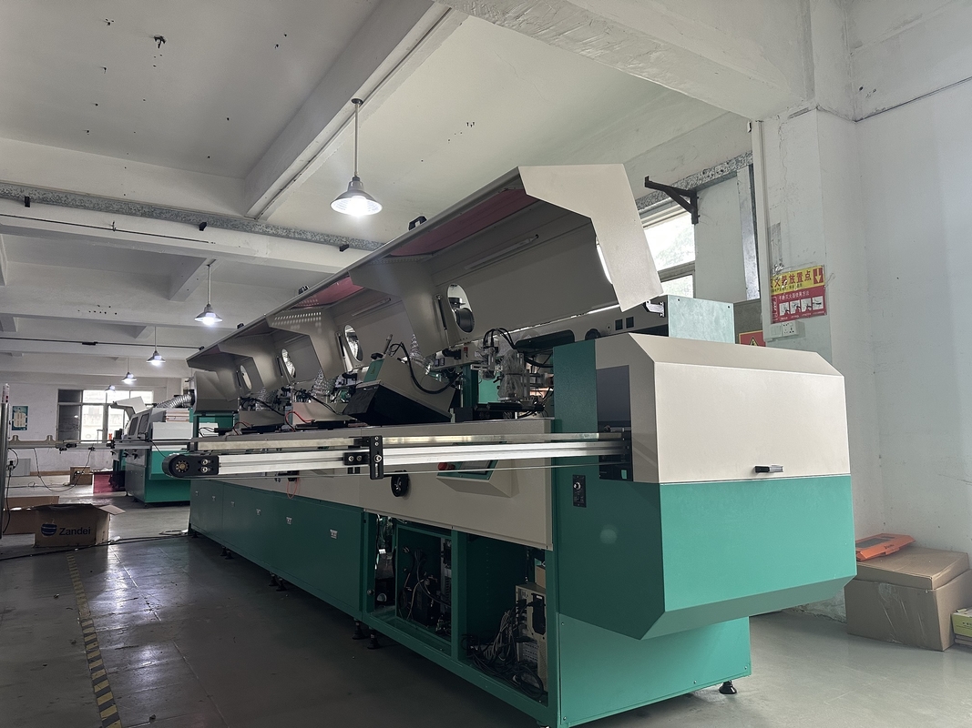 85pcs/Min Glass Bottle Multicolor Auto Screen Printer Linear Type Metal Equipment