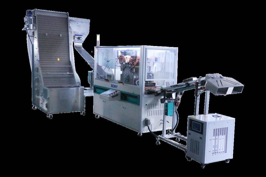 1-4 Color Bottle Cap Printing Machine LED-UV Curing Up To 3200pcs/Min