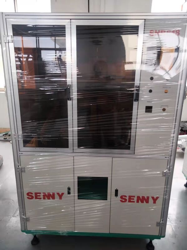 SR1522 model with double printing head max speed 3000 pieces per hour and UV curing