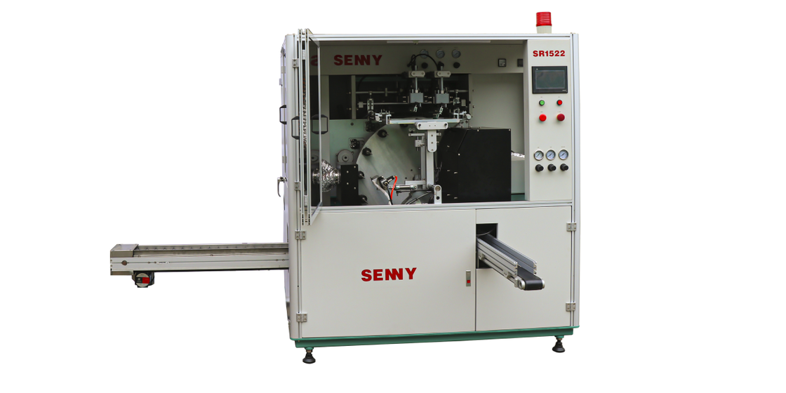 SR816 Soft Tube Automatic 1-Color Printing Machine with easy-to-use touch screen