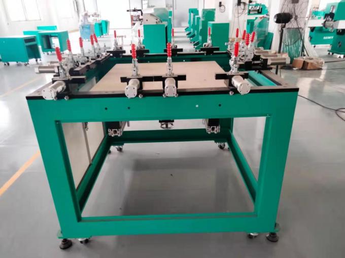 6kg/Cm2 Screen Printing Stretching Machine , 750X750mm Pneumatic Screen